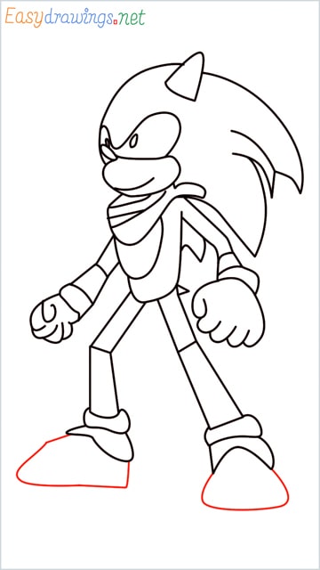 how to draw sonic the hedgehog step (15)