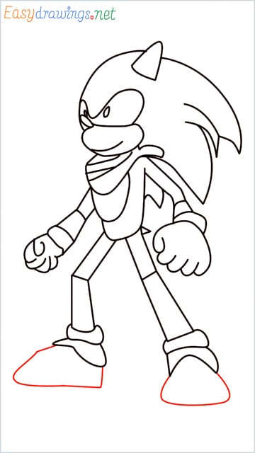 How To Draw Sonic Step by Step for Beginners: 17 Easy phase