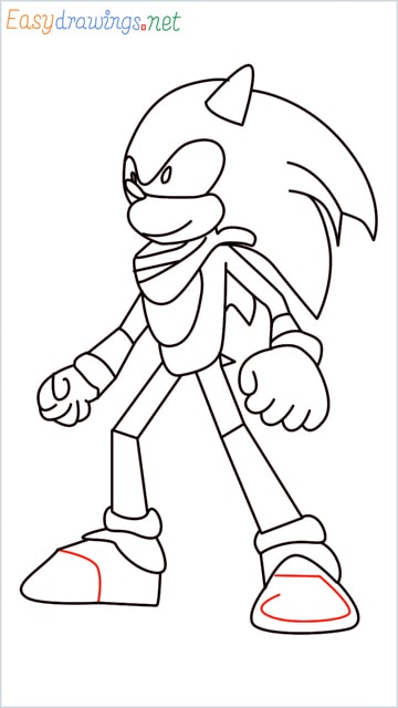 how to draw sonic the hedgehog step (16)