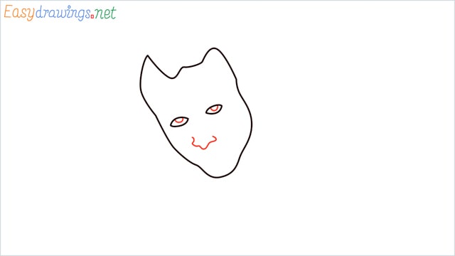 how to draw the joker step (3)