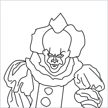 pennywise drawing