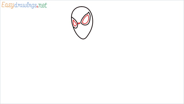 How to draw Spiderman step (3)