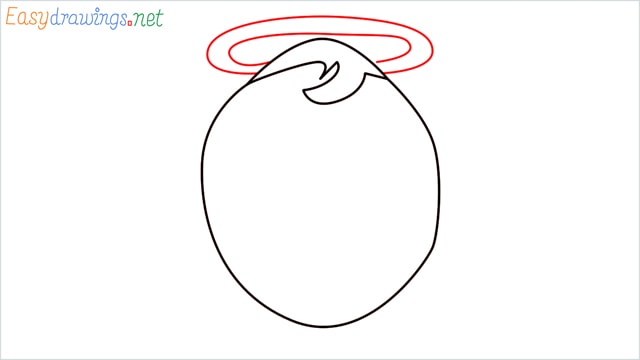 How to draw an Baby Angel step (3)