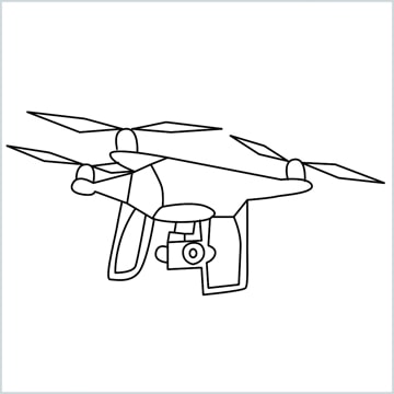 drone drawing