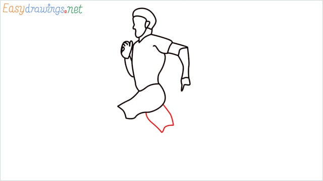 how to draw a runner step (11)