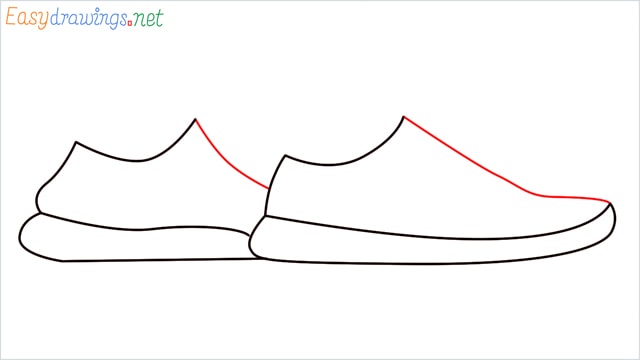 how to draw a sports shoe step (6)
