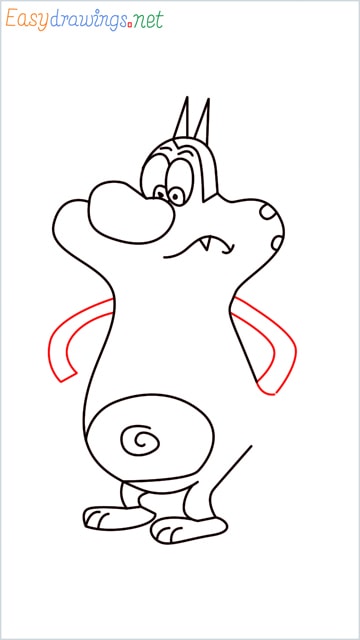 how to draw oggy step (11)