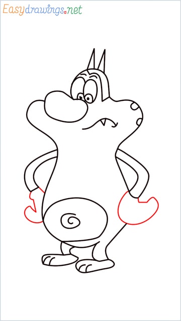 how to draw oggy step (12)