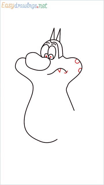 how to draw oggy step (7)