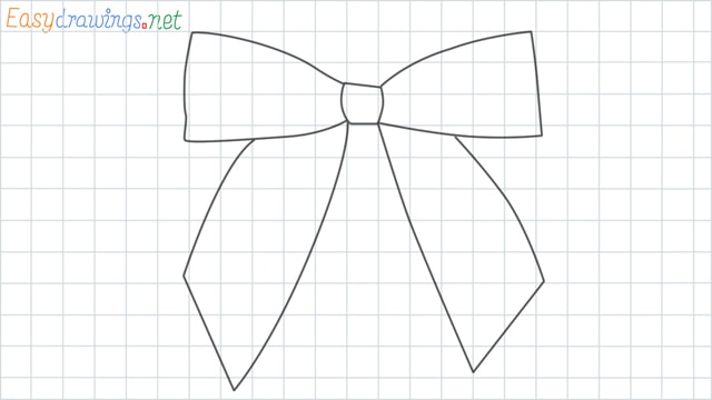 Bow grid line drawing