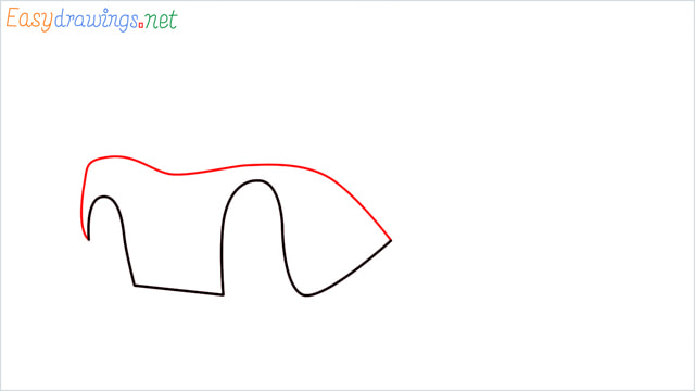 How to draw Dinoco car step (2)