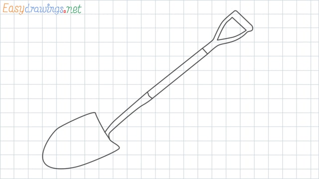 Shovel grid line drawing