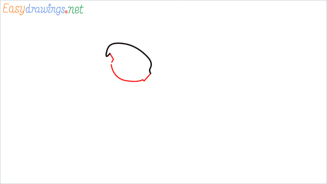 How to draw The grinch step (2)