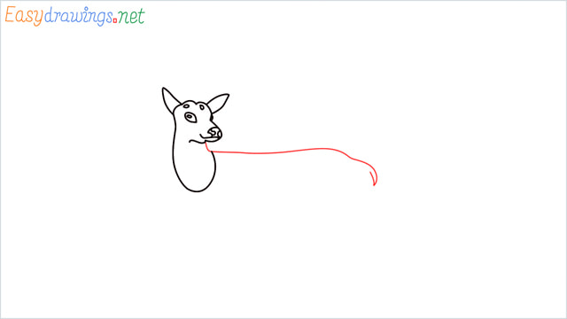 How to draw a Reindeer step (6)