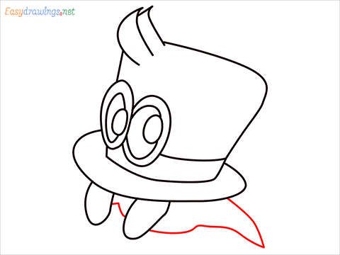 how to draw cappy ghost step (8)