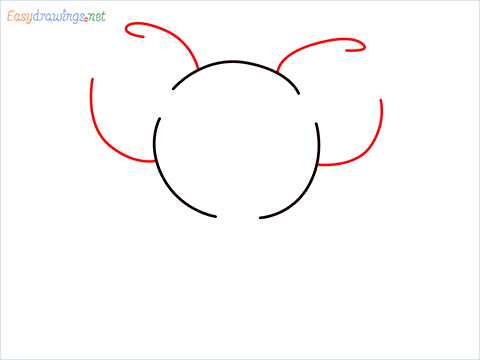 how to draw nomnom step (2)