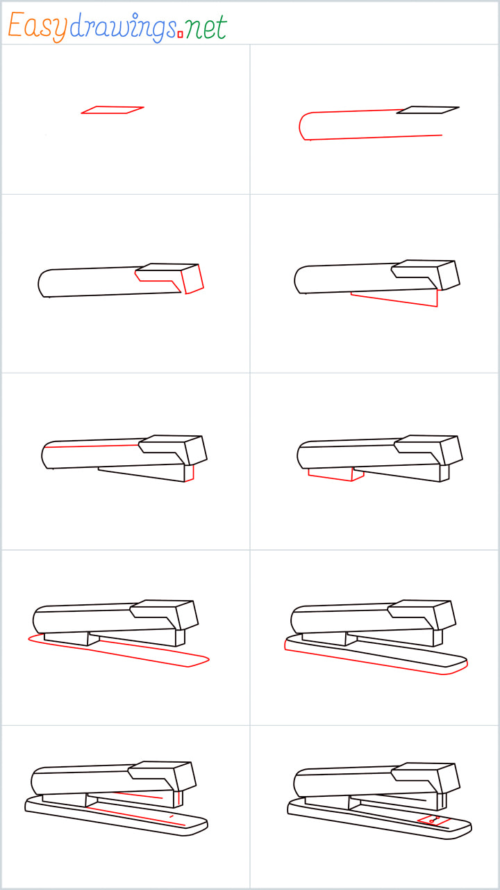 Stapler drawing Overview