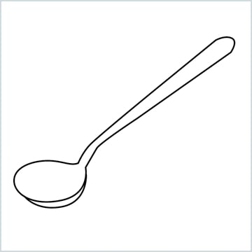 draw a tablespoon