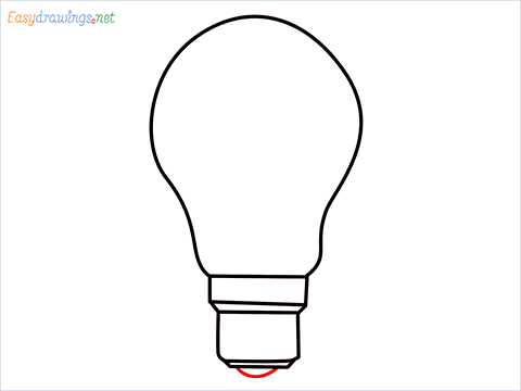 how to draw a bulb step (5)