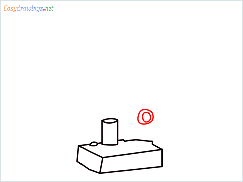 how to draw a microscope step (4)