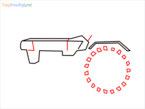 how to draw a tractor step (3)