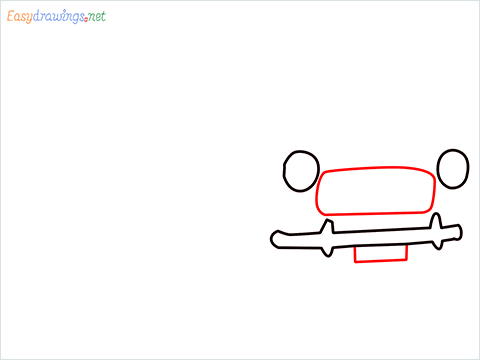 how to draw fiat premier padmini car step (3)