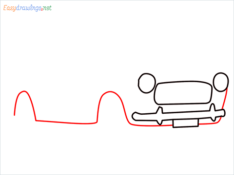 how to draw fiat premier padmini car step (4)