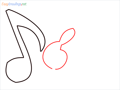How to draw Music step (3)