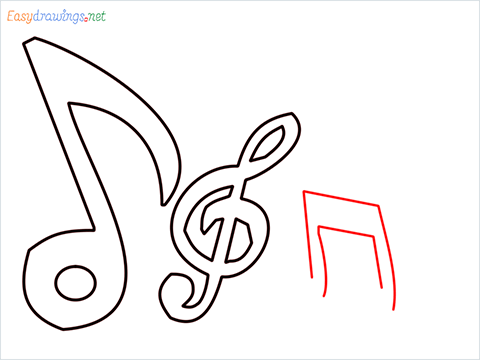 How to draw Music step (6)