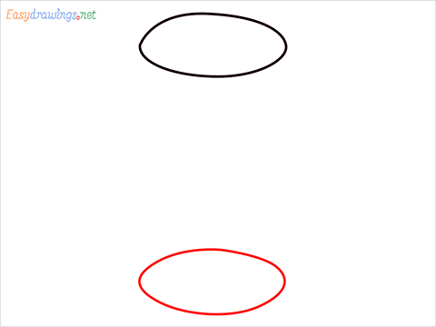 How to draw a Cylinder shape step (2)