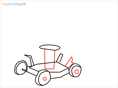 How to draw a Lawn Mower step (6)