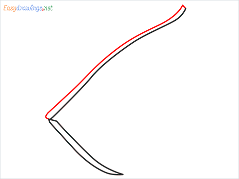 How to draw a Scythe step (4)