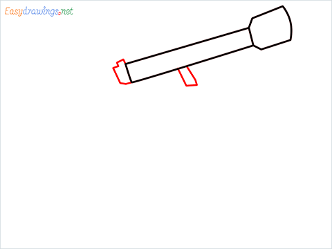 How to draw a Telescope step (3)