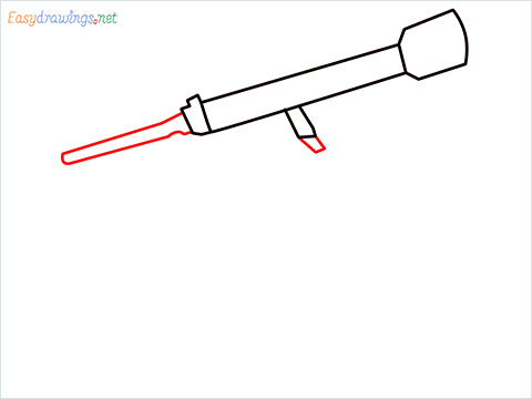 How to draw a Telescope step (4)