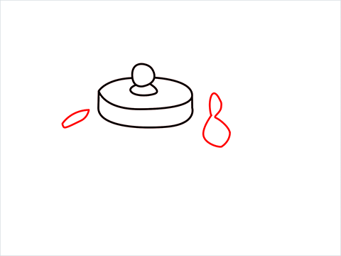 How to draw an Old Kettle step (4)