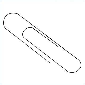 draw a Paper clip