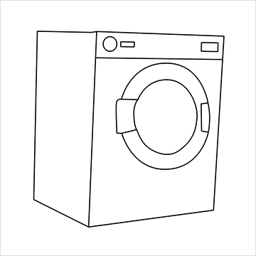 Clothes dryer drawing