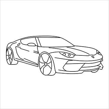Lamborghini Asterion drawing