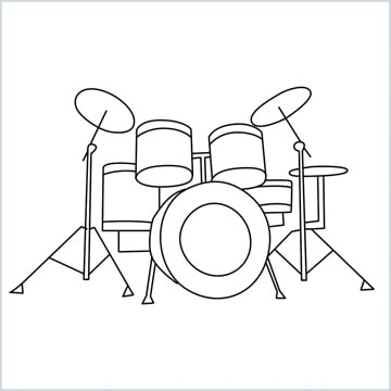 draw a drum