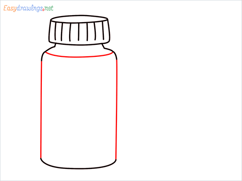 how to draw Medicine Step (5)