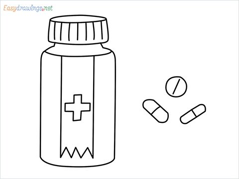 how to draw Medicine Step by Step for Beginners