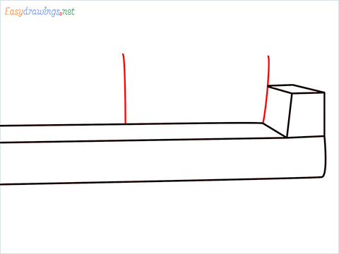 how to draw a couch Step (4)