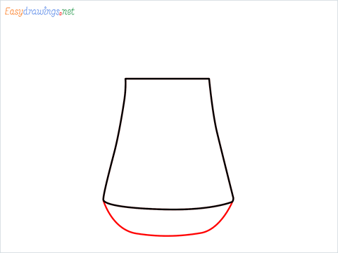 how to draw a jug Step (3)
