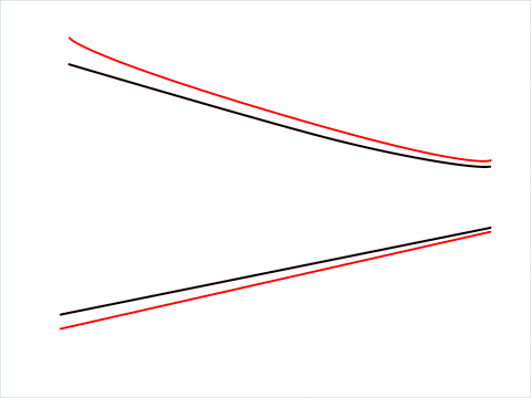 how to draw a volleyball net Step (2)