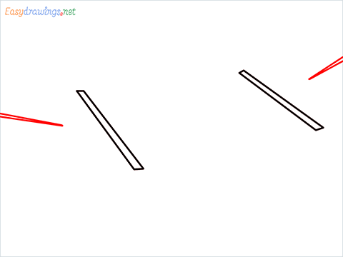 how to draw hammock Step (2)