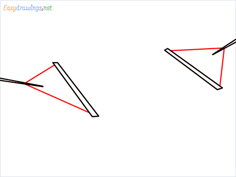 how to draw hammock Step (3)