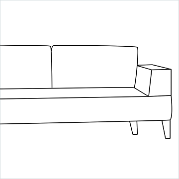 Couch drawing
