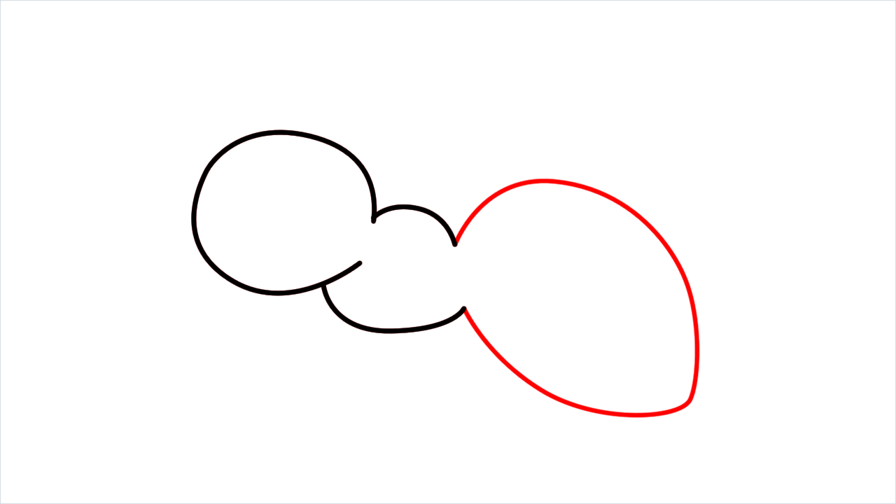 How to draw Ant Emoji step (3)
