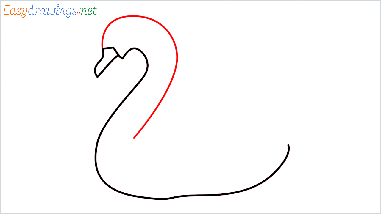 How to draw Swam Emoji step (3)
