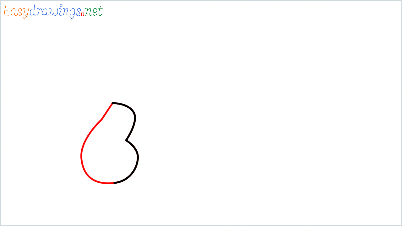 How to draw Zebra Emoji step (2)